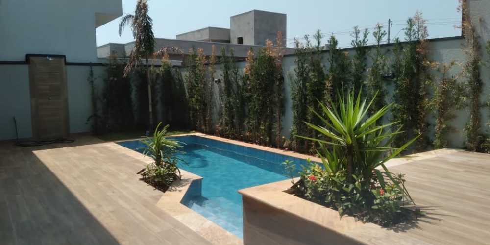 piscina e paisagismo